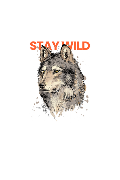 Outer Woods Men's Stay Wild Printed T-shirt