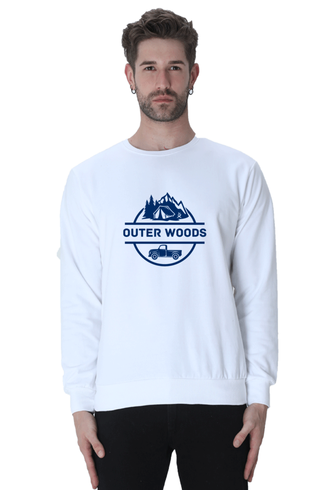  Outer Woods Men's Graphic Printed Sweatshirt