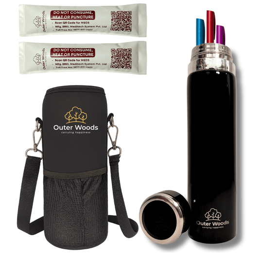Outer Woods Insulated Insulin Bottle Cooler Travel Case - Large - Fits upto 8.4 Inch Insulin Pens