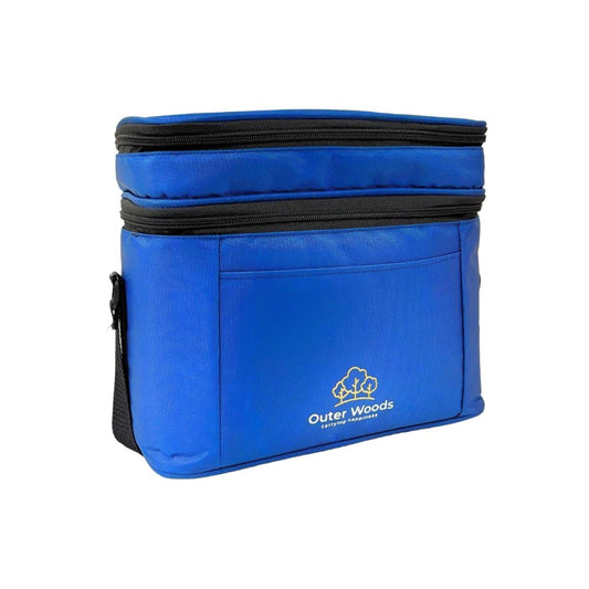 Outer Woods Insulated 6 Can Cooler Bag with Dual Insulated Compartments