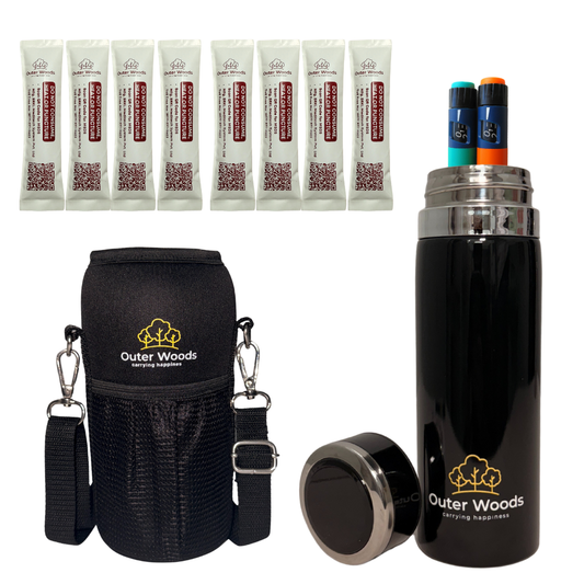 Outer Woods Insulated Insulin Bottle Cooler Travel Case - Medium - Fits upto 7.1 Inch Insulin Pens