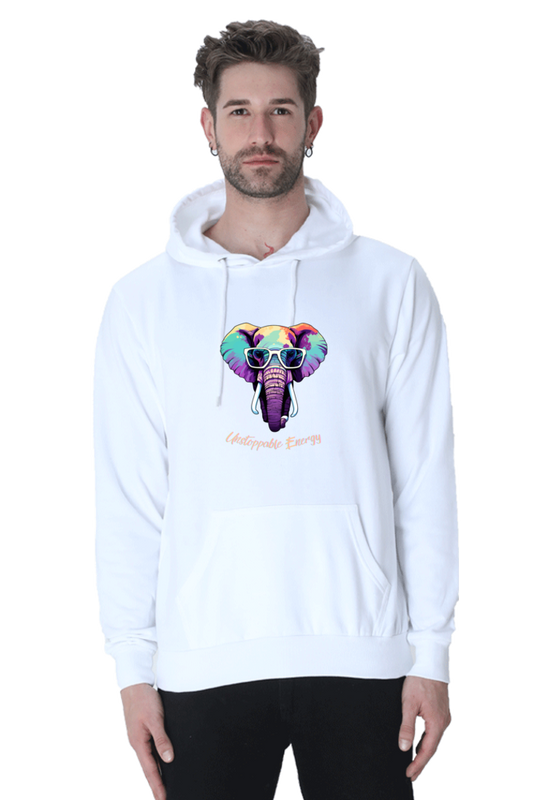 Outer Woods Men's Unstoppable Energy Printed Hooded Sweatshirt