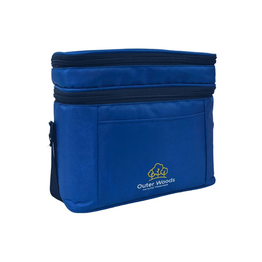 Outer Woods Insulated 6 Can Cooler Bag with Dual Insulated Compartments