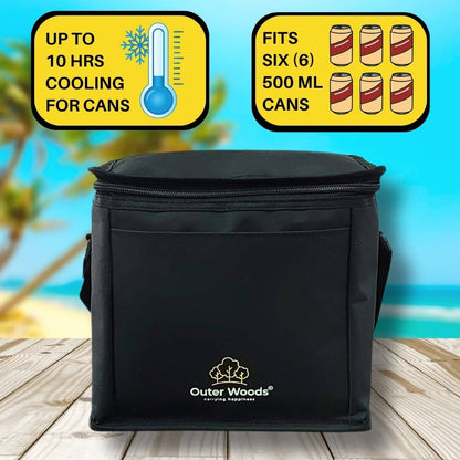 Outer Woods Insulated 6 Can Cooler Bag Outer Woods