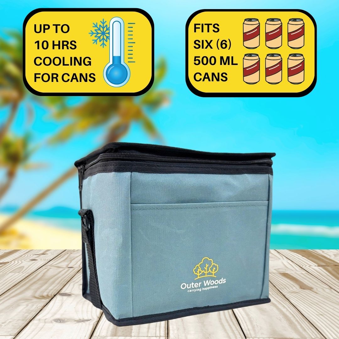 Outer Woods Insulated 6 Can Cooler Bag