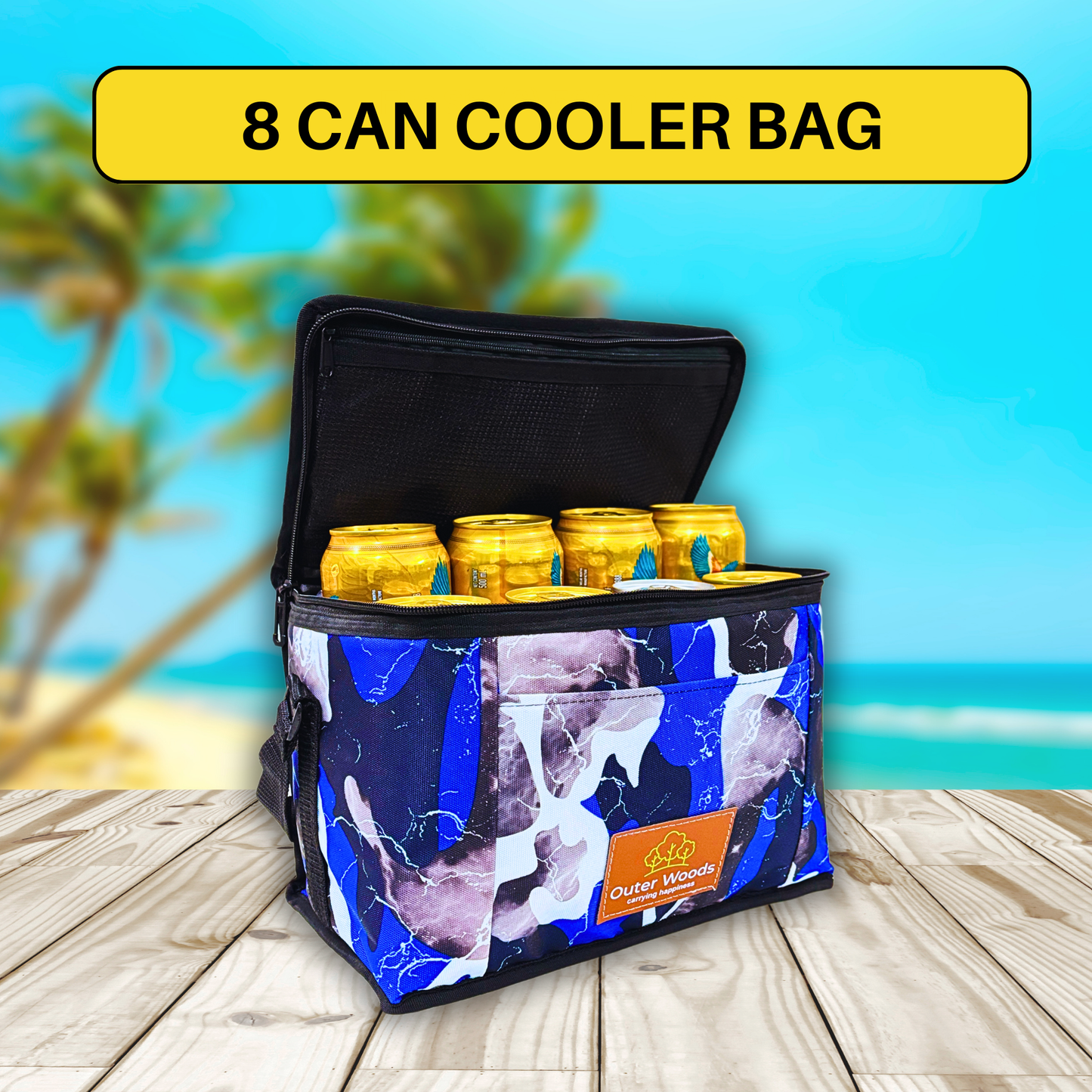 Outer Woods Insulated 8 Can Cooler Bag