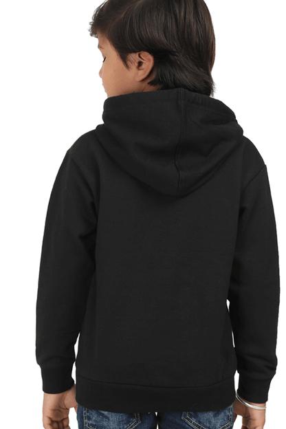 Outer Woods Kid's Graphic Printed Hooded Sweatshirt - Pretending to be Normal