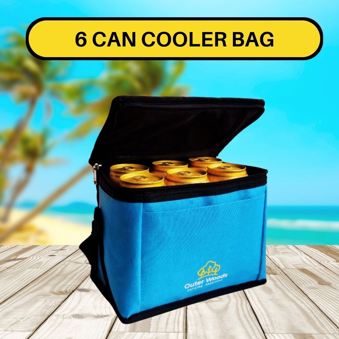 Outer Woods Insulated 6 Can Cooler Bag Outer Woods