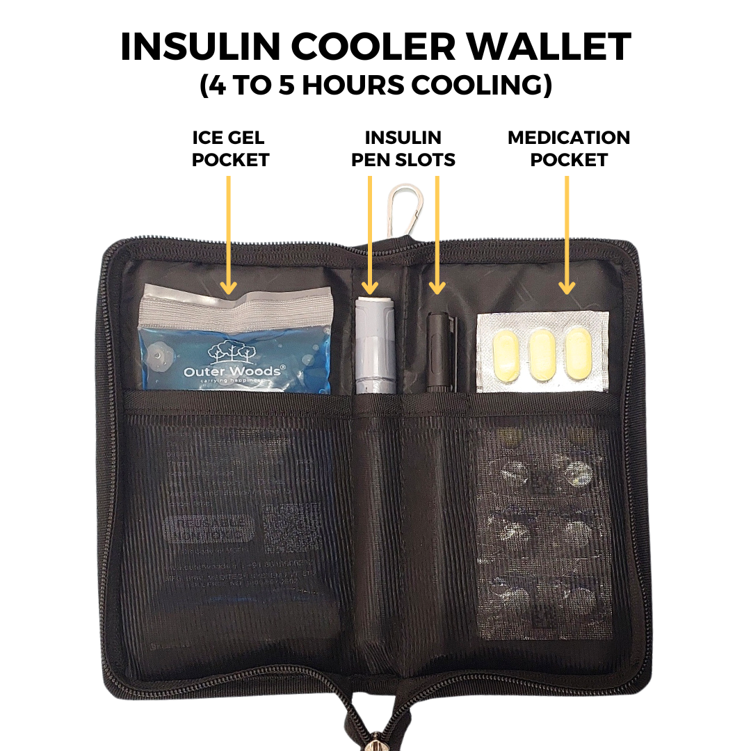 Outer Woods Insulated Insulin Cooler Wallet