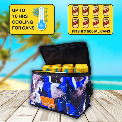 Outer Woods Insulated 8 Can Cooler Bag | Beer Cooler | Insulated Bag | Soft Cooler | Hot Cold Bag | Lunch Bag