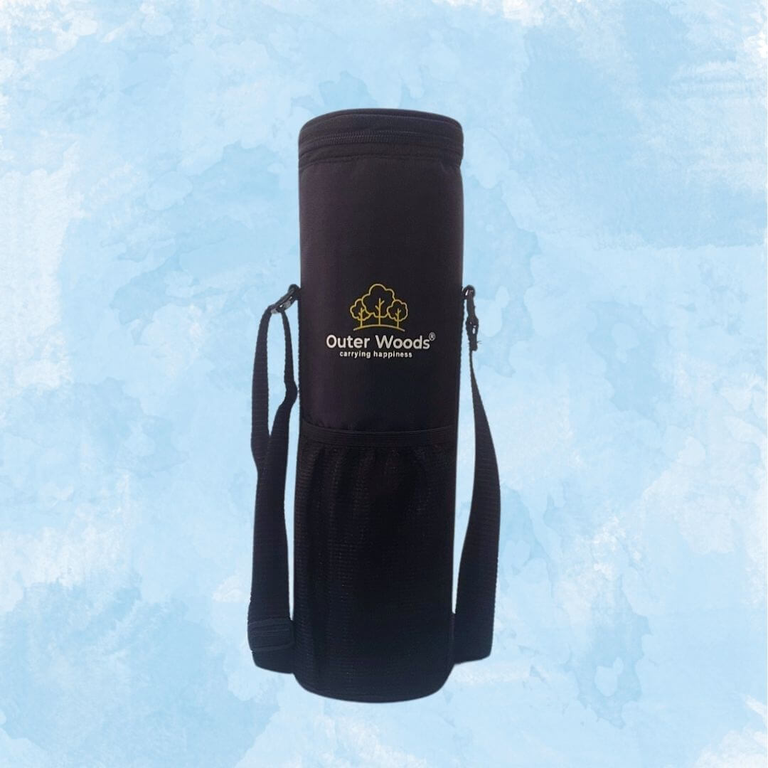 Outer Woods Insulated 1 Bottle Cooler Bag, Beverage Cooler Bag, Insulated Bag, Bottle Bag, Beer Cooler Bag, Wine Carier, Hot Cold bag