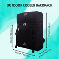 Outer Woods Insulated Dual Zone Cooler Backpack