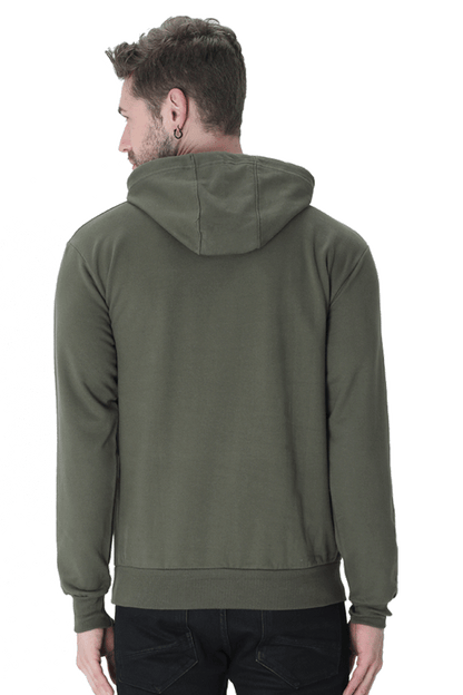 Outer Woods Men's Explore Beyond Boundaries Printed Hooded Sweatshirt