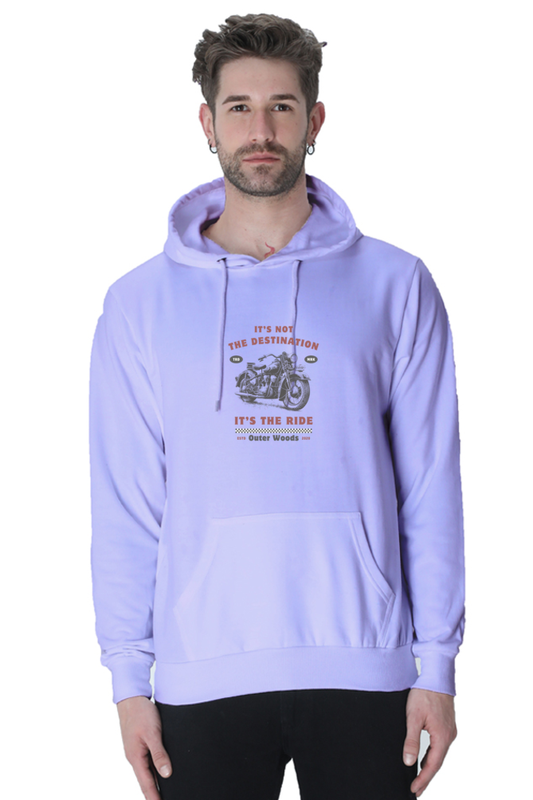  Outer Woods Men's Destination Graphic Printed Hooded Sweatshirt