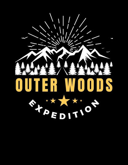 Outer Woods Men's Expedition Graphic Printed Hooded Sweatshirt