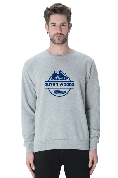  Outer Woods Men's Graphic Printed Sweatshirt