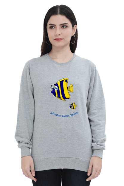 Outer Woods Women's Adventure Awaits Printed Sweatshirt