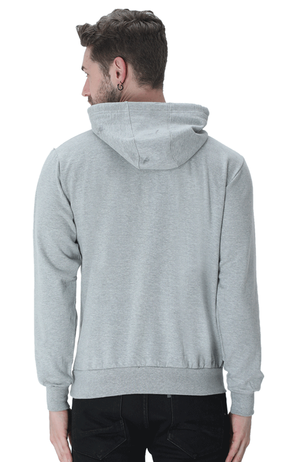 Outer Woods Men's Explore Beyond Boundaries Printed Hooded Sweatshirt