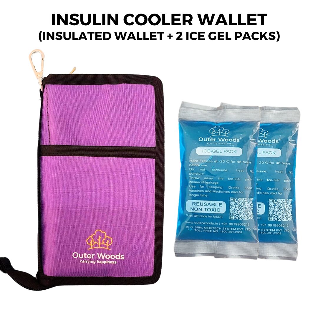 Outer Woods Insulated Insulin Cooler Wallet