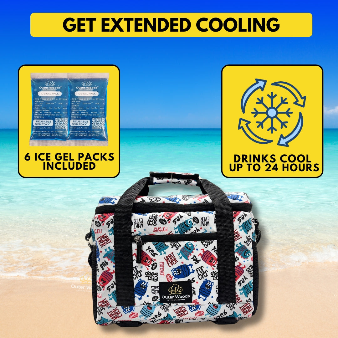 Outer Woods Insulated 12 Can Cooler Bag