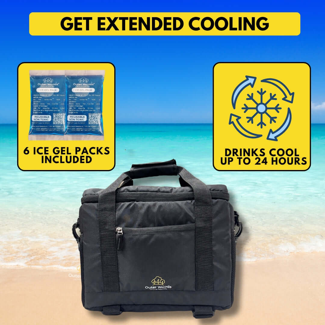 Outer Woods Insulated 12 Can Cooler Bag