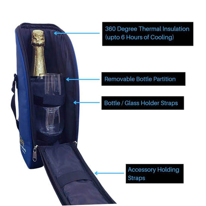 Outer Woods Insulated Bottle Cooler Bag