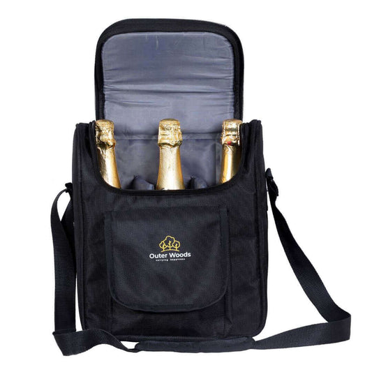 Outer Woods Insulated 3 Bottle Cooler Bag Outer Woods