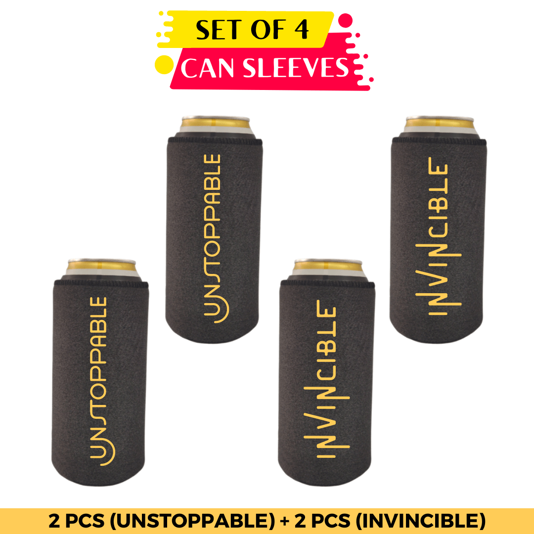 Outer Woods Insulated Beer Can Cooler Sleeve - Set of 4 Outer Woods