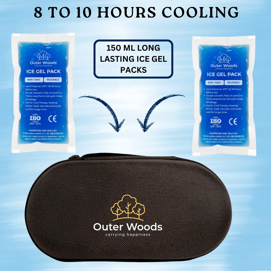 Outer Woods Insulin Cooler Bag Pro | insulin travel case | insulin storage bag for travel | insulin cooling pouch | medicine cooler bag