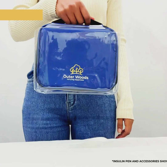 Outer Woods Insulated Insulin Cooler Bag Plus | Insulin Pen Cooler | Diabetic Organizer Bag | Insulin Bag | Insulated Medical Bag video
