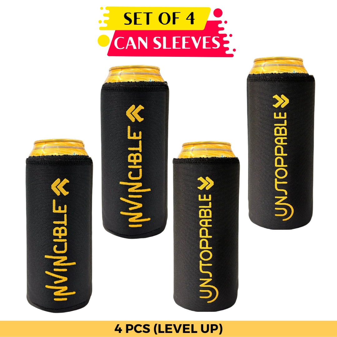 Outer Woods Insulated Beer Can Cooler Sleeve - Set of 4